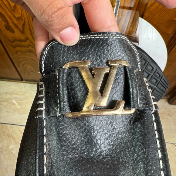 Louis Vuitton Men LoafersSize 12.5 Us - Picture 7 of 11